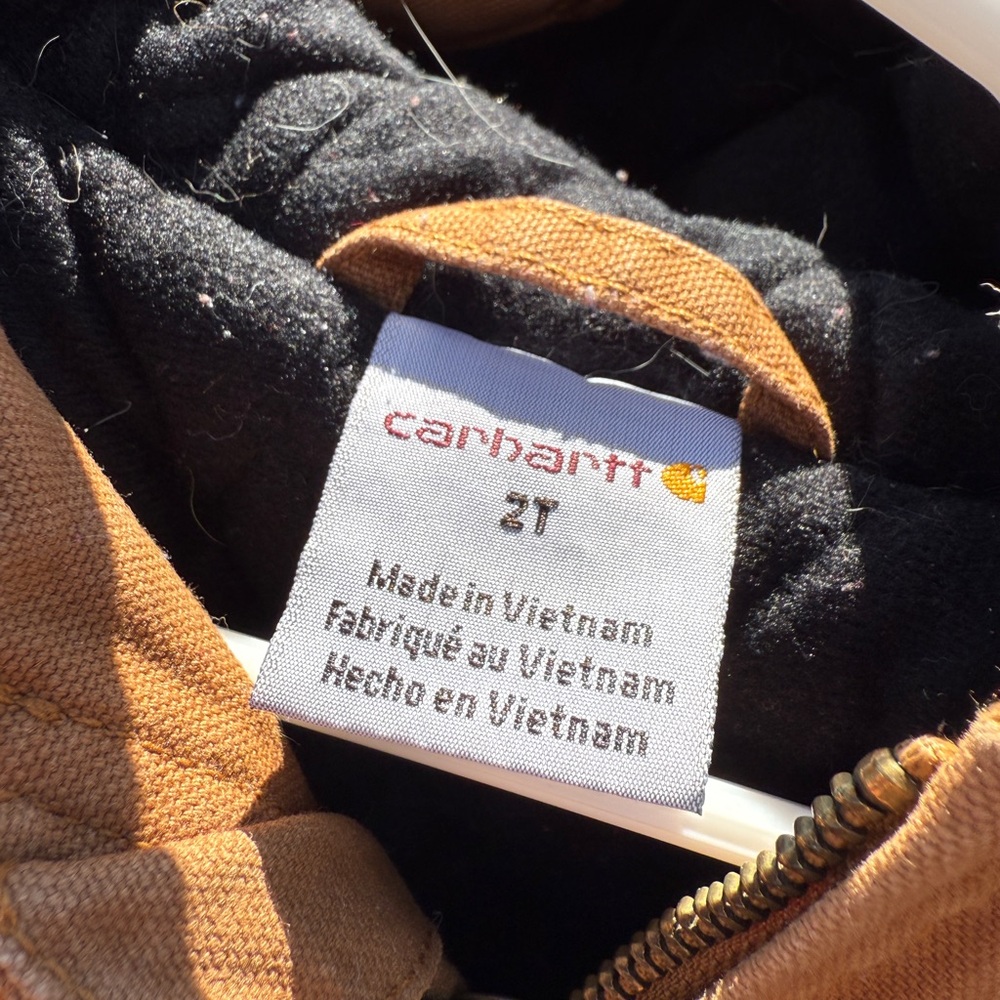 Carhartt Tan Quilted Jacket - Picture 2 of 2
